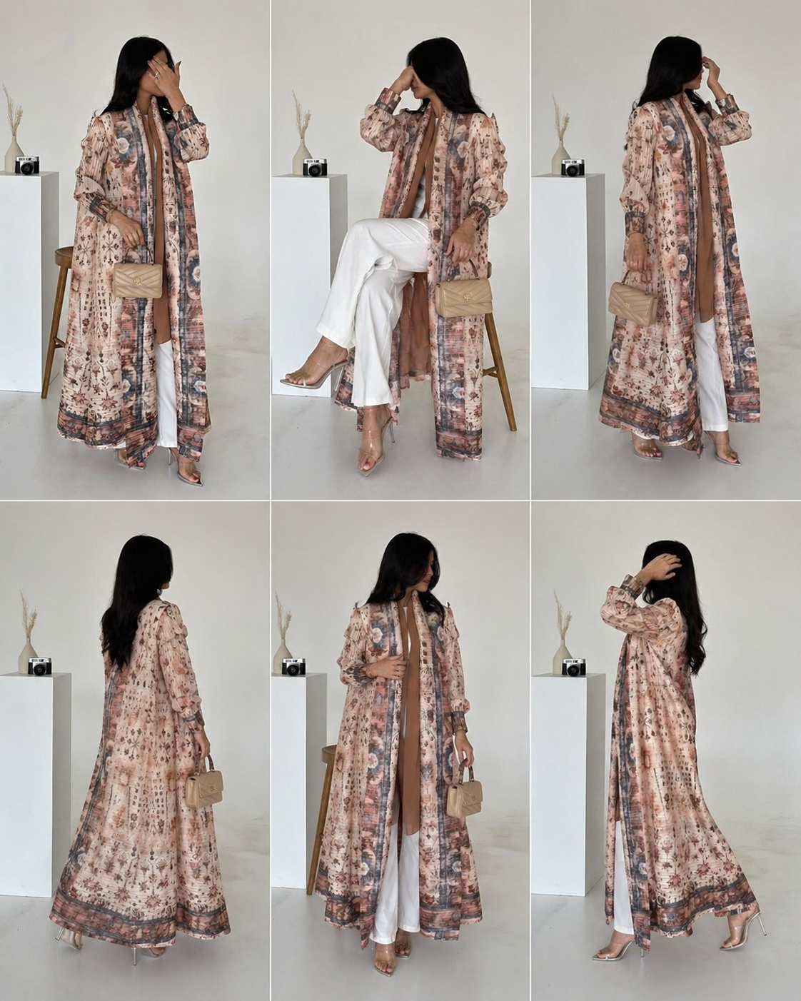 Emirati Pleated Abaya