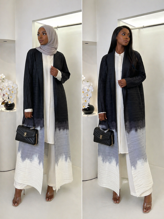 Emirati Pleated Abaya