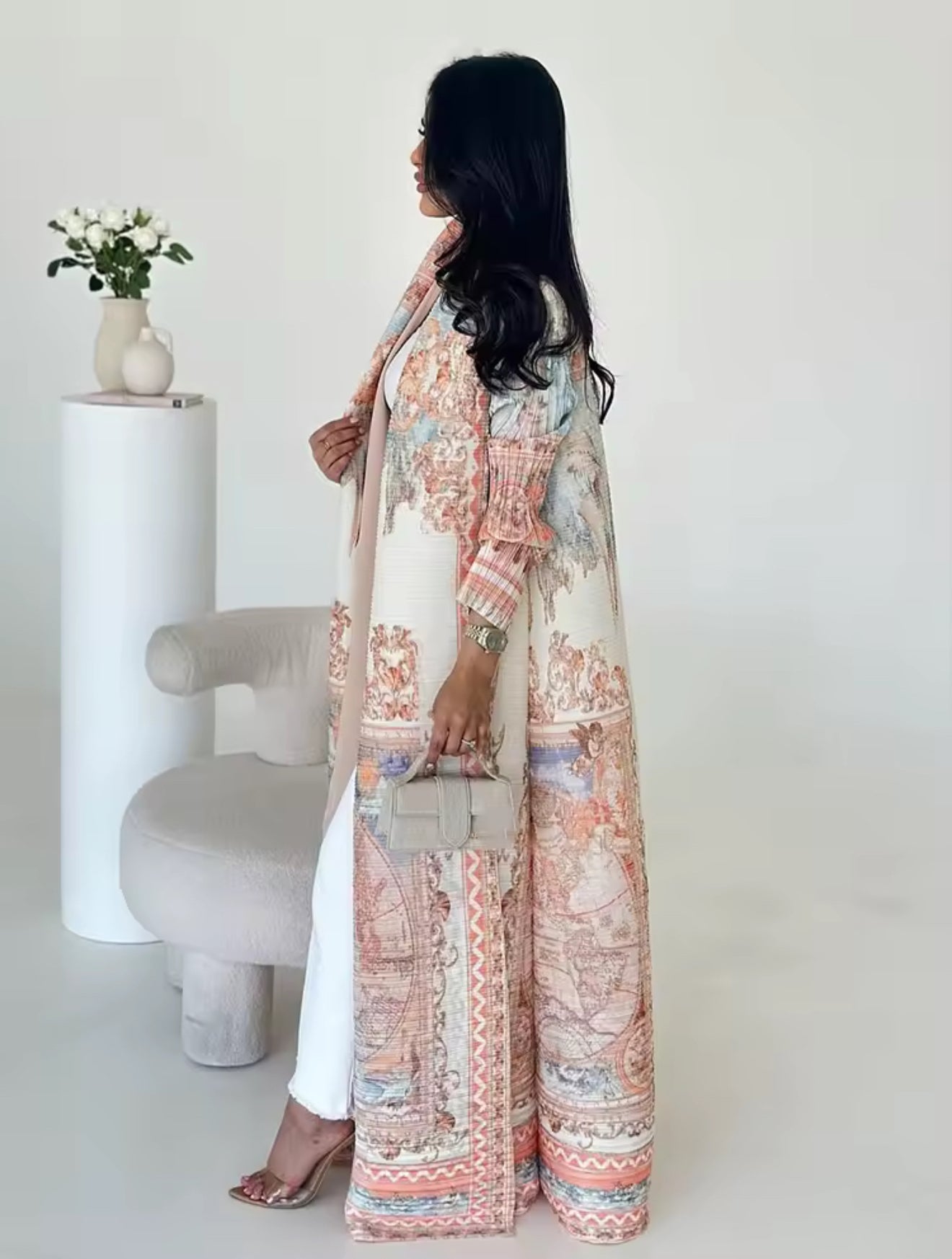 Emirati Pleated Abaya