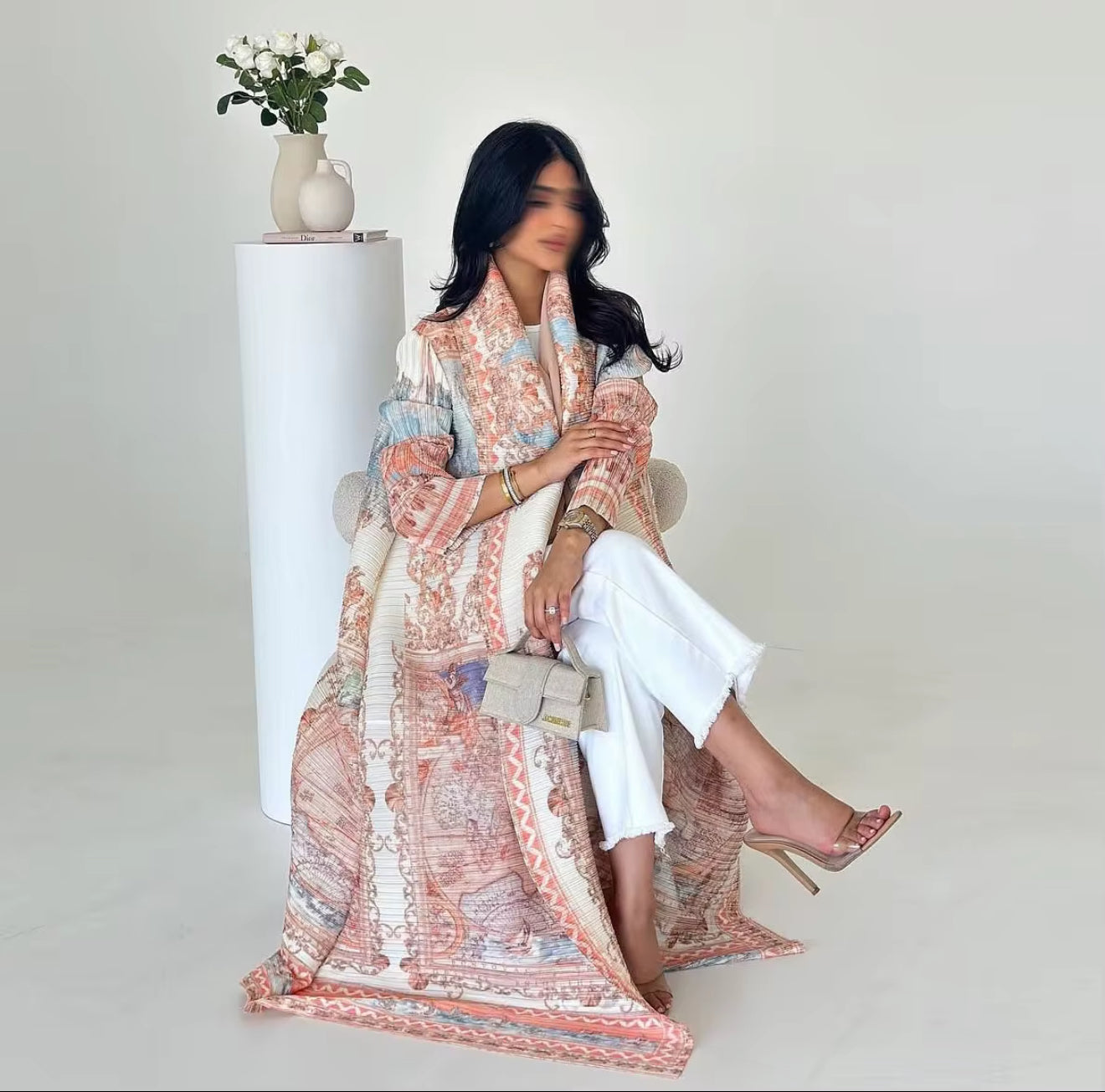 Emirati Pleated Abaya